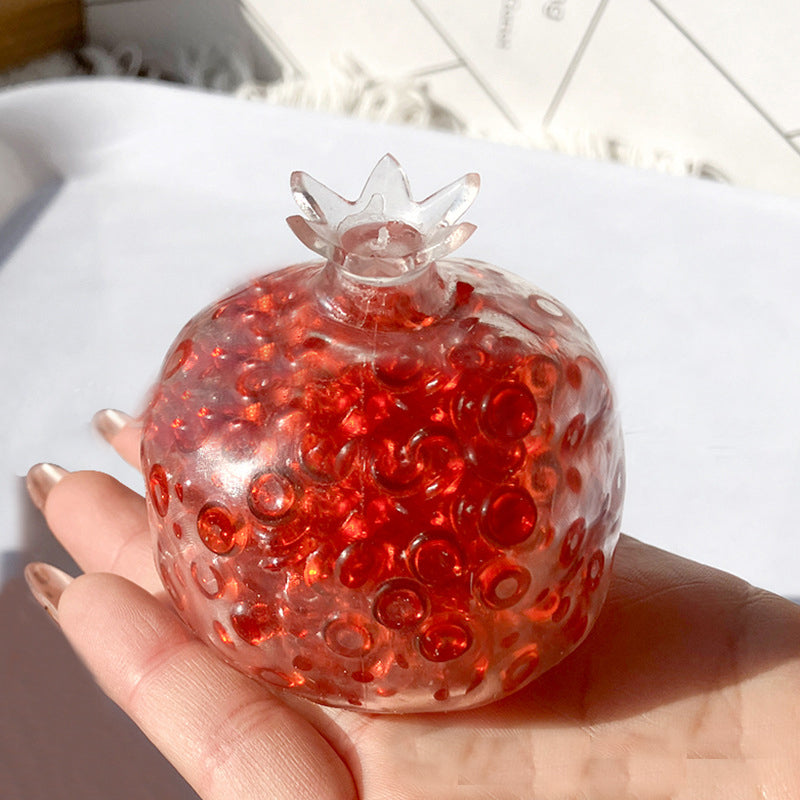 Pomegranate Crunch Squishy Ball — Crunchy Stress Relief