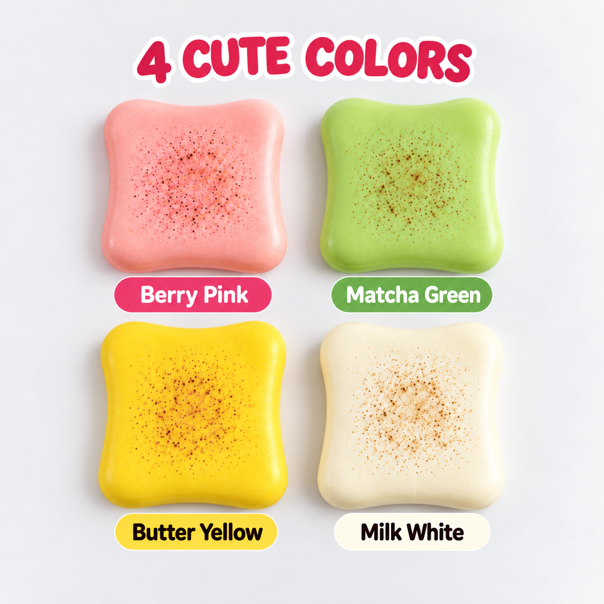 Berry Toast Squishy Toy – Slow Rising Soft Stress Relief Fidget